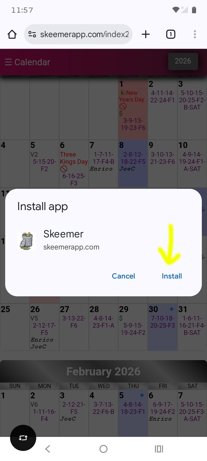 Add to Home Screen