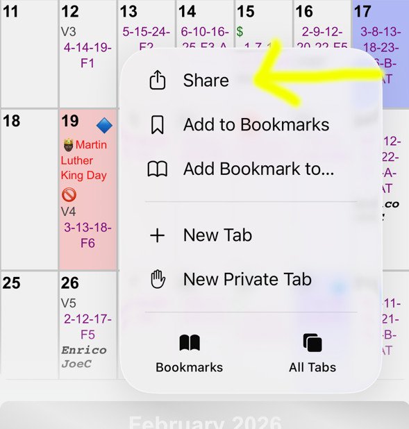 Tap Share